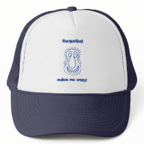 Crazy Head Racquetball Mesh Hat
