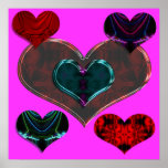 Crazy Hearts #1 posters