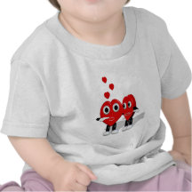 Crazy Hearts - Kiss 2 Tee Shirts