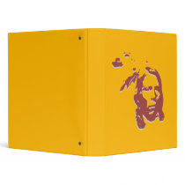crazy horse indian face 3 ring binders