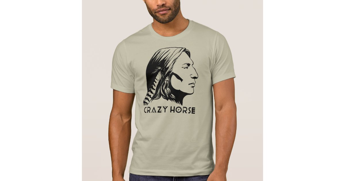 t shirt crazy horse