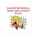 crazy insane joke postcard