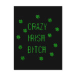 Crazy Irish B***** Postcards