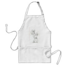 Crazy Killer klown Apron