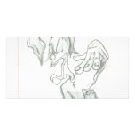 Crazy Killer klown Photo Greeting Card
