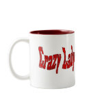crazy lady mugs