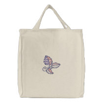 Crazy Leaves embroidered bags by Embroidery4U Crazy Leaves embroidered bags