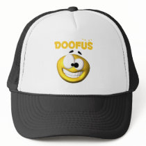 Crazy Looking Doofus Face Trucker Hats