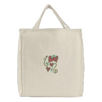 Crazy Love embroidered bags