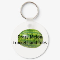 Crazy Melon trinkets and tees keychain