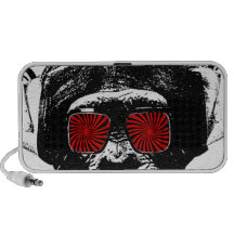 Crazy monkey notebook speaker