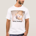 Crazy monkey! t-shirts