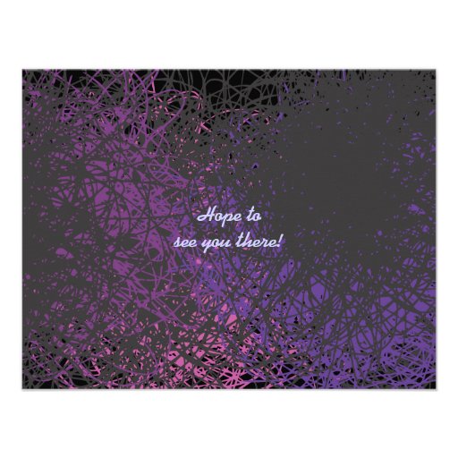 CRAZY MUSICAL NOTES Bar Mitzvah Invite Reply