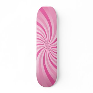 Crazy Pink Skate Board skateboard