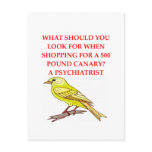 crazy psychiatrist joke postcards