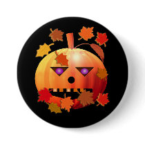 Crazy Pumpkin buttons