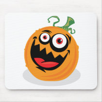 Crazy Pumpkin Mouse Pads