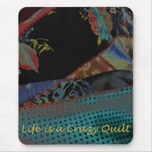 "Crazy Quilt" Mousepad