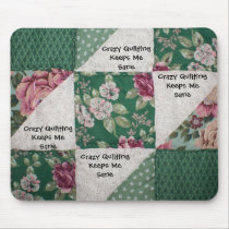 Crazy Quilting Mousepad