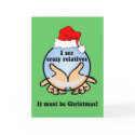 Crazy relatives Christmas cards