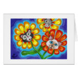 Crazy Retro Tuxedo, Siamese Cat Daisies cards
