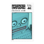Crazy Robot Postage Stamps