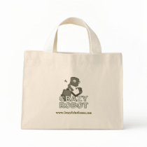 Crazy Robot Tote bags