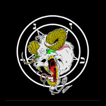Crazy Sigil of Baphomet posters