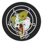 Crazy Sigil of Baphomet stickers