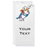 crazy singing karaoke bird cartoon rack cards