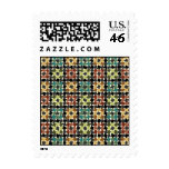 Crazy Squares Postage Stamp