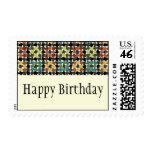 Crazy Squares Postage Stamp