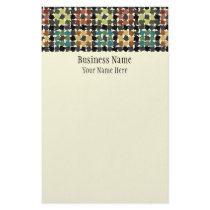 Crazy Squares Stationery