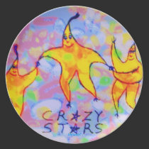 Crazy Stars - Jelly Beans plates