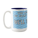 Crazy to work here - 15 oz mug