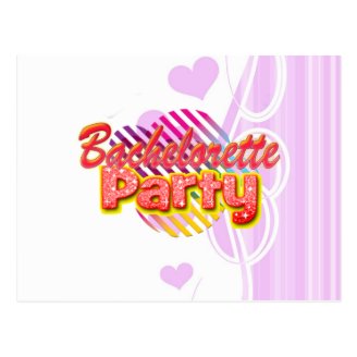  Bachelorette Party Post Cards & Invitations