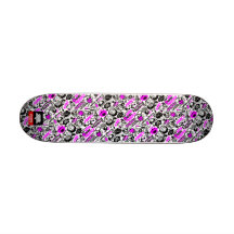 CrazyCombo White Skate Deck
