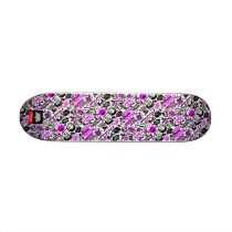 CrazyCombo White Skate Deck