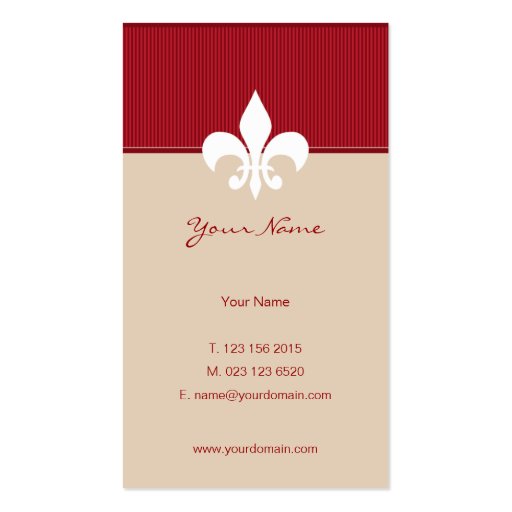 CRE8TIVE DESIGN 01- RED BUSINESS CARD TEMPLATES (back side)