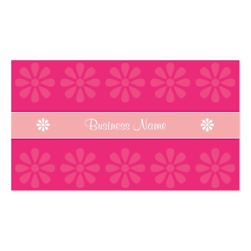 CRE8TIVE DESIGN 04 PINK BUSINESS CARD (front side)
