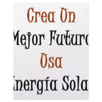 Crea Un Mejor Futuro Usa Energia Solar Custom Letterhead