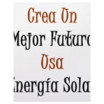 Crea Un Mejor Futuro Usa Energia Solar Custom Letterhead