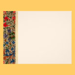 Cream and flowers letterhead