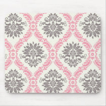 cream and grey tan damask bliss usepads