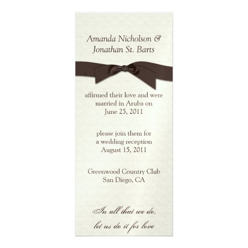 cream-brown-ribbon-post-wedding-celebration-personalized-invitation