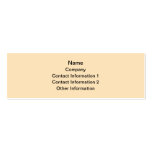 Cream Color Cake on Beige Background. Business Cards