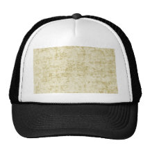 Cream Colored Damask floral Wallpaper Pattern Hat