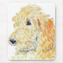 Cream Labradoodle #2 Mousepad