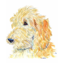 Cream Labradoodle #2 Performance Shirt
