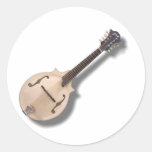 CREAM MANDOLIN-STICKER